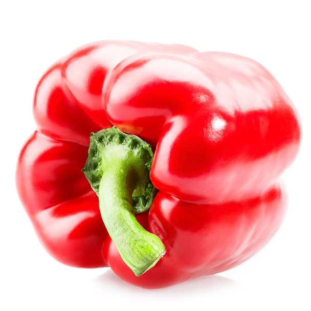 red pepper Isolated on white - Φωτογραφία, εικόνα