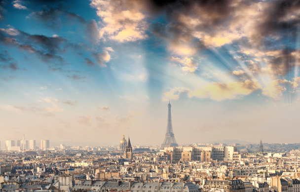 Eiffelova věž v Paříži - Fotografie, Obrázek