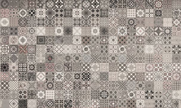 Keramikfliesen-Muster aus Portugal. - Foto, Bild