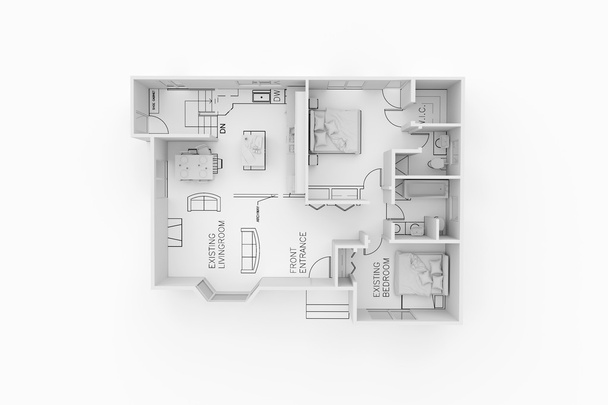 Архітектурний план житлового будинку
 - Фото, зображення