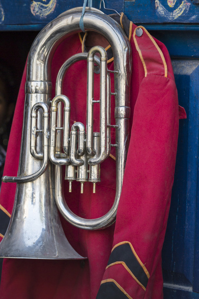 brass trumpet in Nepal - Photo, Image