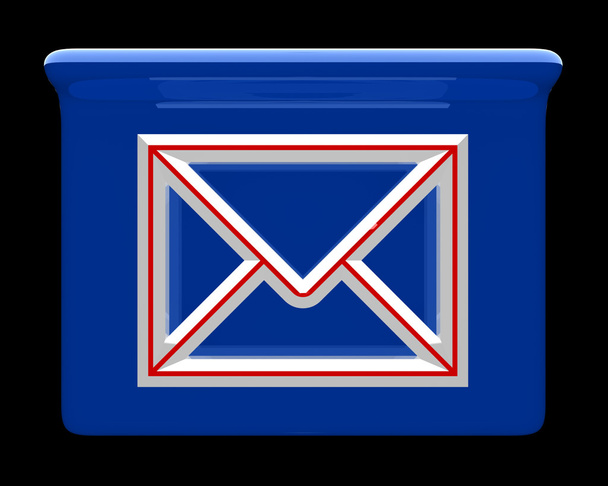 e posta kutusu simgesi - Fotoğraf, Görsel