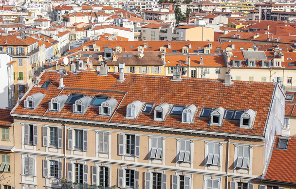 NICE, FRANCE, on JANUARY 7, 2016. A view of the city from a high point. - Фото, зображення