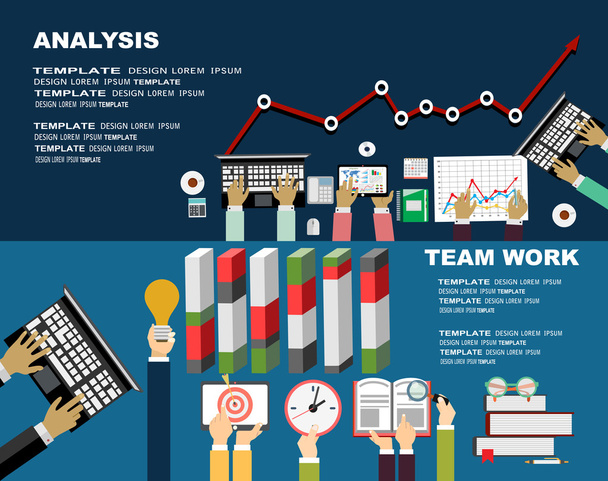 Business Team work concepts - Vector, Image