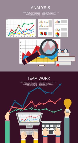 Business Team work concepts - Vector, Image