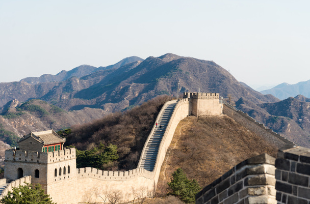 Torre fortificada da Grande Muralha da China
 - Foto, Imagem
