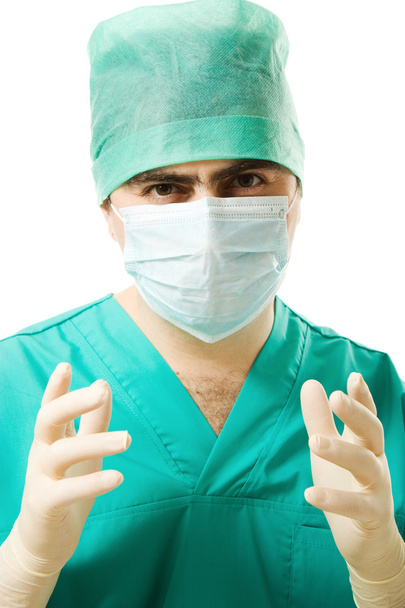 Portrait surgeon man - Foto, afbeelding