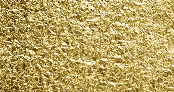 Golden foil background - Photo, Image