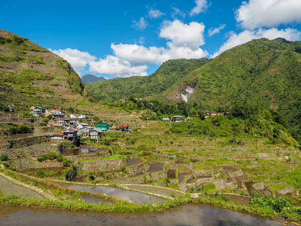 Batad-Reisterrassen auf den Philippinen - Foto, Bild