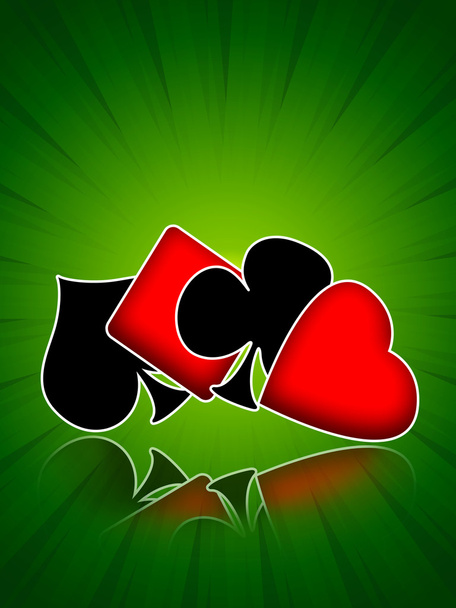 Casino Glücksspiel Hintergrund - Foto, Bild