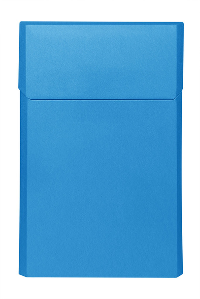 Cigarettes box - closed - light blue - Foto, Imagen
