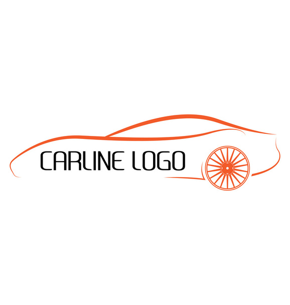 Logo de voiture calligraphique
 - Vecteur, image