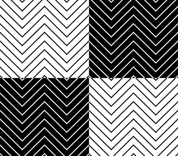 Seamless Zig Zag Wave Lines Graphic Stock Vector (Royalty Free) 615254216