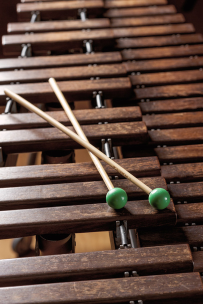 xylophone a két kalapácsok - Fotó, kép