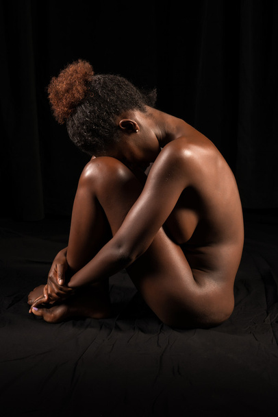 Rwandan on black - Fotografie, Obrázek
