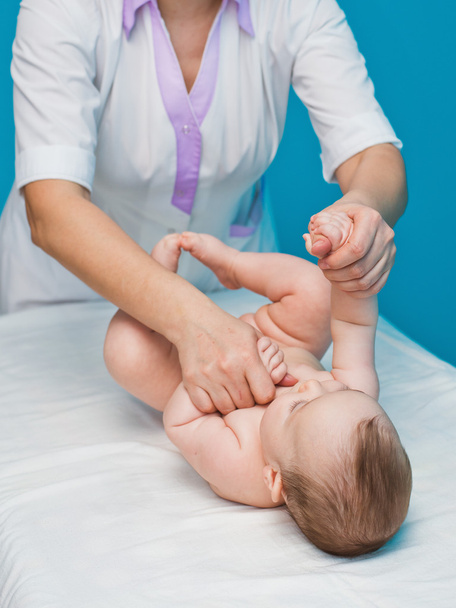 foot massage newborn - Photo, Image