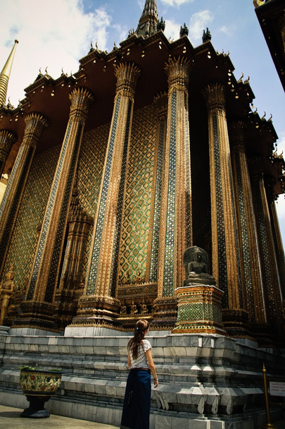 Wielki pałac w Bangkoku, Tajlandia - Zdjęcie, obraz