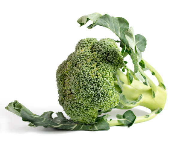 Hortalizas de brócoli aisladas sobre fondo blanco
 - Foto, imagen