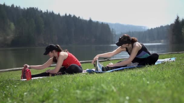 attractive women exercising - Footage, Video