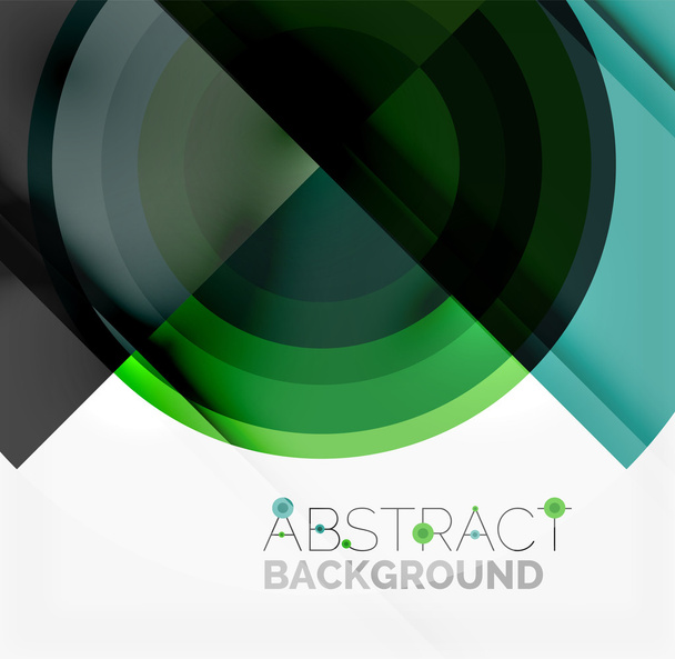 Geometrisch ontwerp abstracte achtergrond - cirkels - Vector, afbeelding