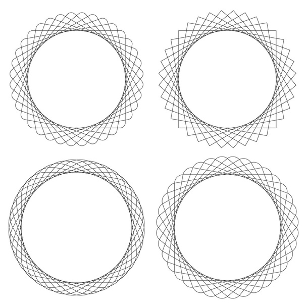 elementos espirales giratorios abstractos
 - Vector, imagen
