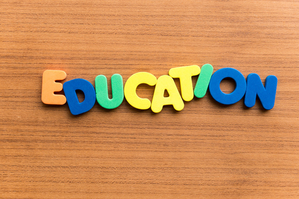 барвисті слово освіти
 - Фото, зображення