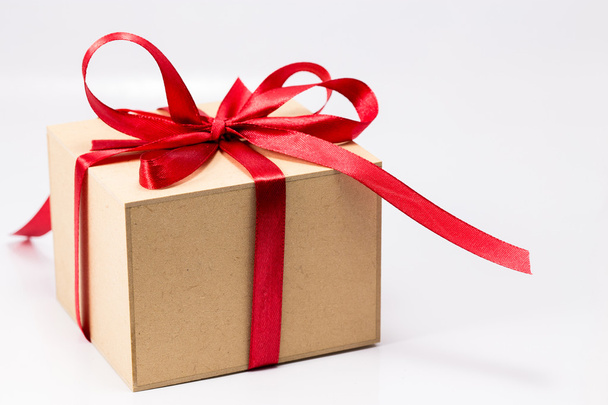 gift in wooden box - Фото, изображение
