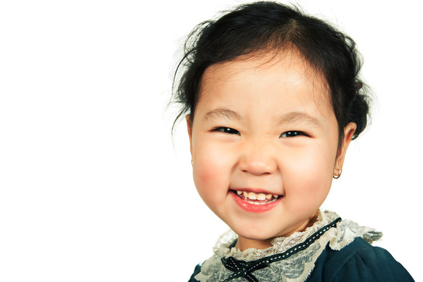 Little beautiful asian girl smiling - Foto, afbeelding
