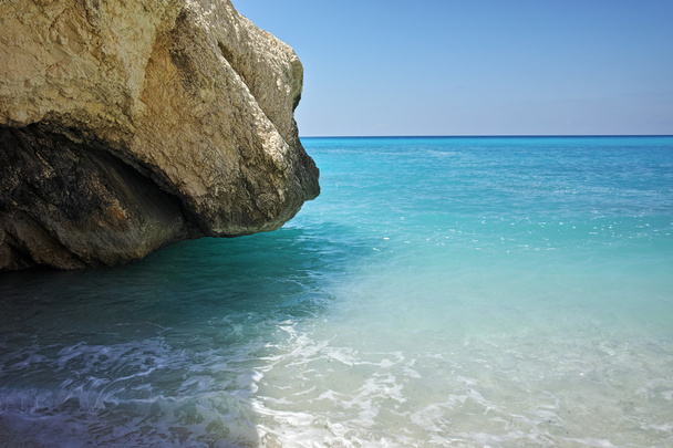 Rocks at Myrtos Beach, Kefalonia, Ionian Islands - Foto, imagen