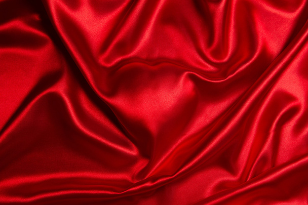 Valentinstag Hintergrund, Valentinstag Herz rote Seide - Foto, Bild