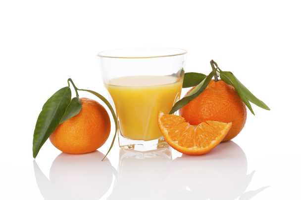 Jus de mandarine frais
. - Photo, image
