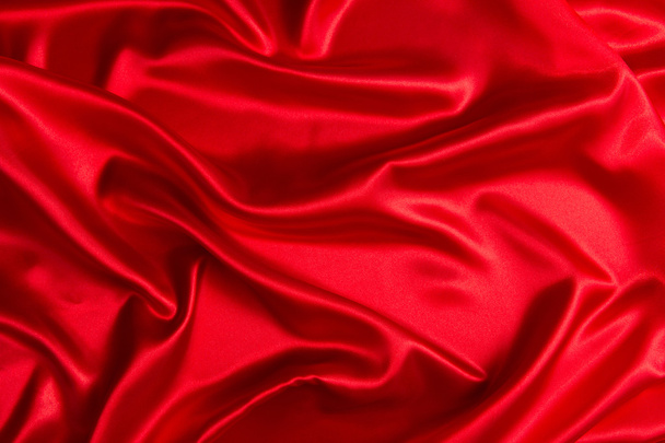 Sensuous Smooth Red Satin - Photo, Image