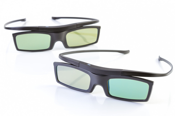 Gafas 3D en blanco
  - Foto, imagen