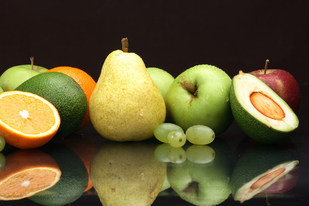 různé ovoce, které jsou užitečné pro zdraví, stále life - Fotografie, Obrázek