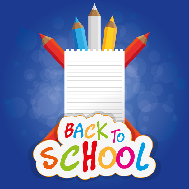 Back to school - Vector, afbeelding