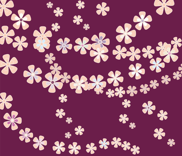 Flower composition pattern - Вектор,изображение