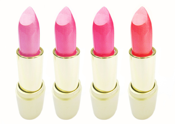 roze lippenstift instellen palet - Foto, afbeelding