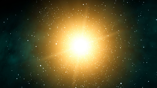 Ηλιοφάνειας άστρων του γαλαξία - Πλάνα, βίντεο