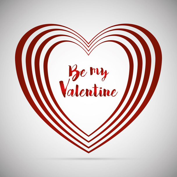 Love and valentines day - Vector, Image