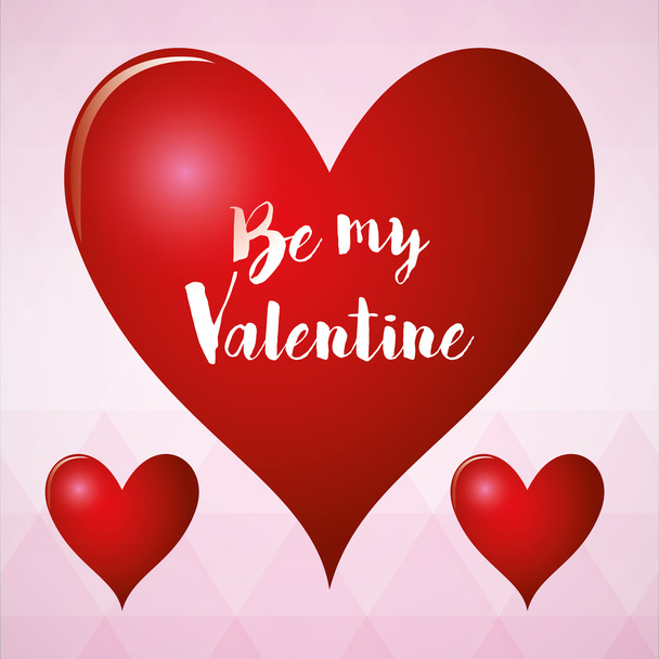 Love and valentines day - Διάνυσμα, εικόνα