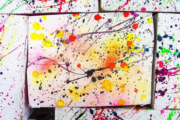 Abstract watercolor paint splash - Photo, Image