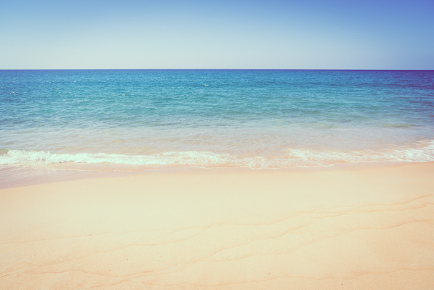 красивый пляж и море - Фото, изображение