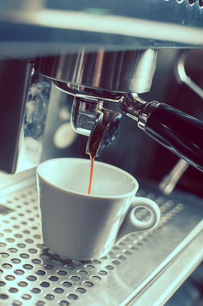 Máquina de fazer café expresso
 - Foto, Imagem