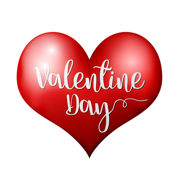 Valentine day heart - Vector, Imagen