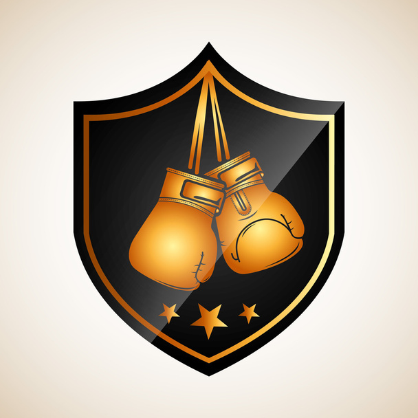 design de campeonato de boxe
 - Vetor, Imagem