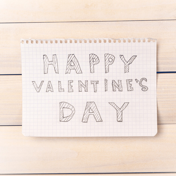 Note Happy Valentines Day - Photo, Image