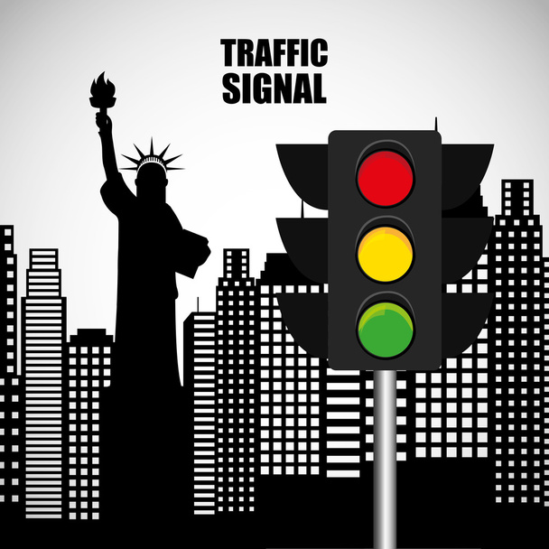trafik işareti tasarım - Vektör, Görsel