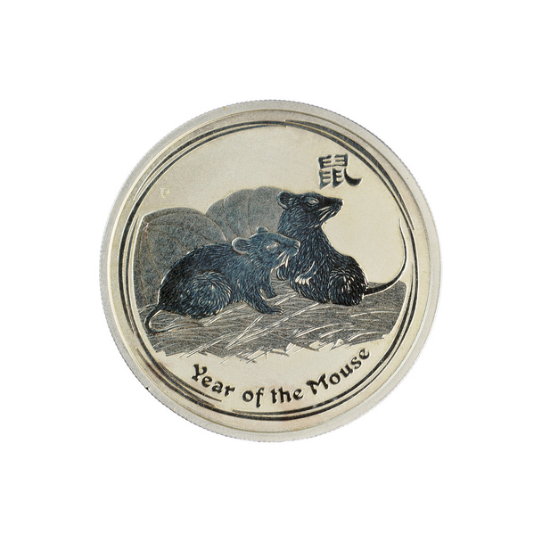 Australia silver commemorative coin cent - Photo, Image