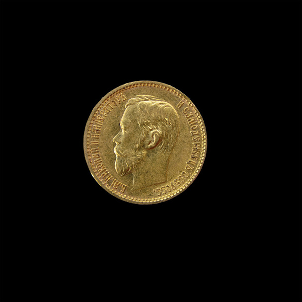 Rusia imperial rublo de oro
 - Foto, Imagen