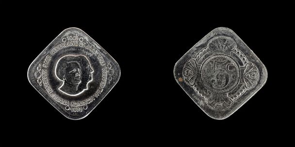 Países Baixos moeda comemorativa cent
 - Foto, Imagem